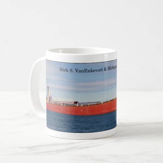 Dirk S. VanEnkevort & Michigan Trader mug (Devant gauche)