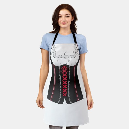 Dirndl Schort (Gedragen)