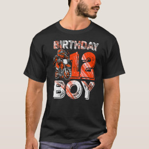 Dirt Bike 12th Birthday Dirtbike Motorcycle 2022 T-shirt