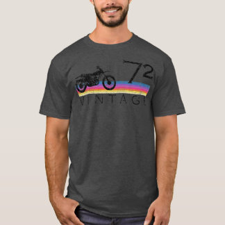  Dirt Bike 72 Motocross 50-jarige Birthda T-shirt