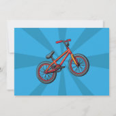 Dirt Bike Anniversaire Invitation équitation Boue (Dos)