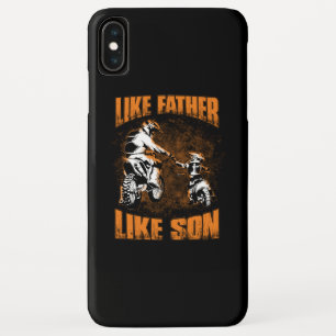 Dirt Bike Dad FD Black iPhone XS Max Hoesje