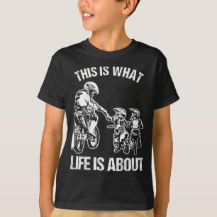 Dirt Bike Dad Motocross-motorfiets FMX Biker Fathe T-shirt