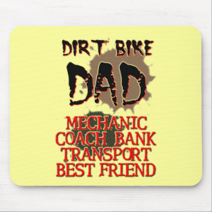 Dirt Bike Dad Motocross Muismat