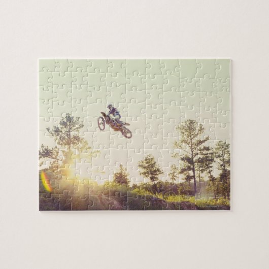 Dirt Bike Legpuzzel (Horizontaal)