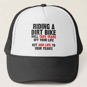 Dirt Bike Leven Tot Uw Jaren Motocross Pet Hoed