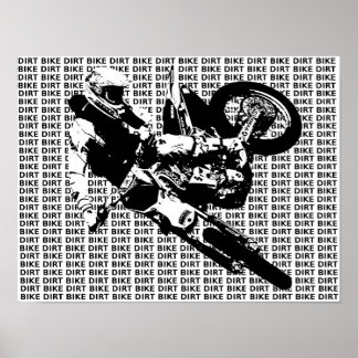 Dirt Bike Motocross-Poster Poster