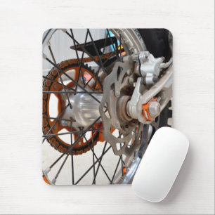 Dirt Bike Motorfiets Wiel Tandwiel, Muismat