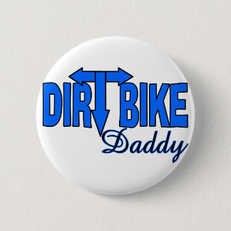 Dirt Bike papa Ronde Button 5,7 Cm