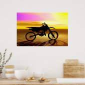 Dirt Bike Poster (Keuken)