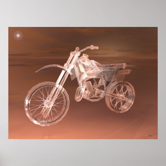 Dirt Bike Poster (Voorkant)