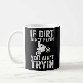 Dirt Bike Quote Rider MX Motorcross Koffiemok