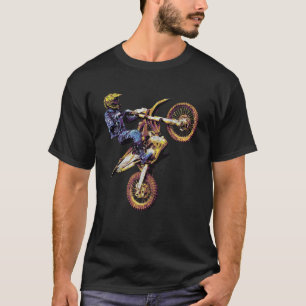 Dirt Bike Rider Enduro Motocross Racing Pullover H