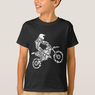 Dirt Bike Rider Motocross Enduro Dirt Biking Boys T-shirt