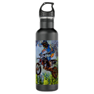 Dirt-Biking Fools- Motocross Racer Waterfles