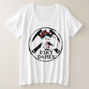Dirt Dames, Classic Plus Size T-Shirt