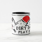 Dirt Dames Jouer Dirty Mug - Rockhound, géologue (Centre)