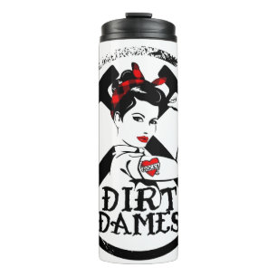 Dirt Dames Thermal Tumbler - Rockhound, Geoloog Thermosbeker