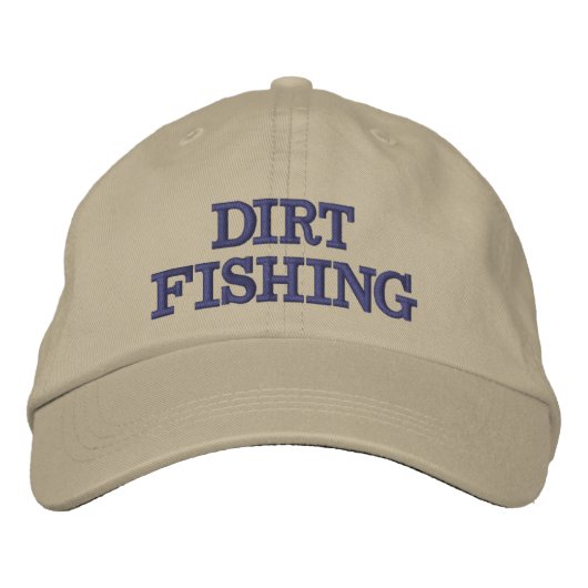 Dirt Fishing Metal Détection Casquette de balle (Devant)