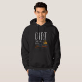 Dirt Makes Me Cuter Hoodie (Voorkant volledig)