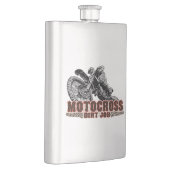 Dirt Motocross Heupfles (Rechts)