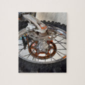 Dirt Motorbike Back Wheel, Jigsaw Puzzle (Vertical)