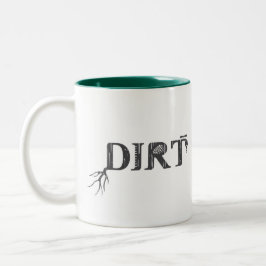 Dirt Nerd - Proud Urban Farmer Tweekleurige Koffiemok