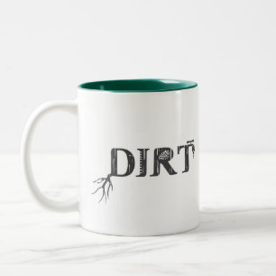 Dirt Nerd - Proud Urban Farmer Tweekleurige Koffiemok