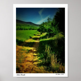 Dirt Path Poster