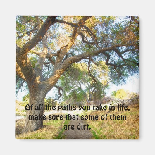 Dirt Paths Magneet (Voorkant)