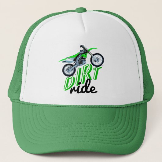 Dirt rackfiets trucker pet (Voorkant)