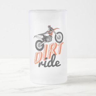 Dirt ride matglas bierpul