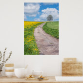 Dirt Road & Tree Poster (Keuken)