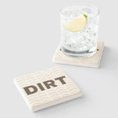 Dirt Stenen Onderzetter (Zijkant)
