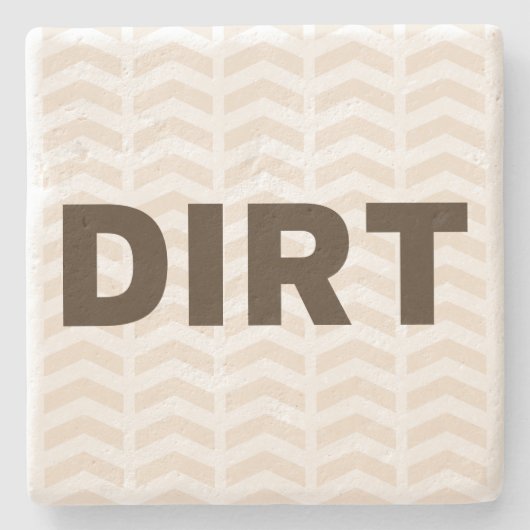 Dirt Stenen Onderzetter (Voorkant)