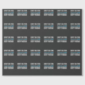 Dirt Track-raceauto Cadeaupapier (Vlak)