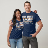 Dirt Track Racing Flag Funny Mud Design T-shirt (Unisex)
