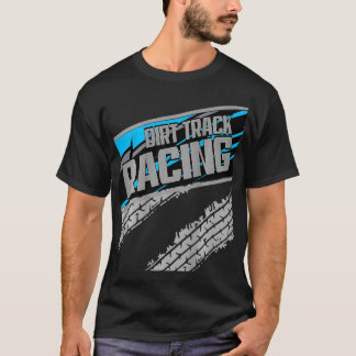 Dirt Track Racing Sprint Racing Gemodificeerd circ T-shirt