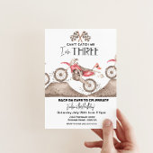 Dirt Vélo Cant Me Catch, I am Trois invitation