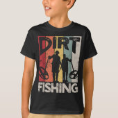 Dirt Vissen - Funny Beach Treasure Detection Meta T-shirt (Voorkant)