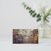 Dirt Wood Effect, Rustic Visitekaartje (Staand voorkant)