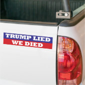 DIRTBAG LIED, WE HEBBEN GEDAAN BUMPERSTICKER (Op Truck)