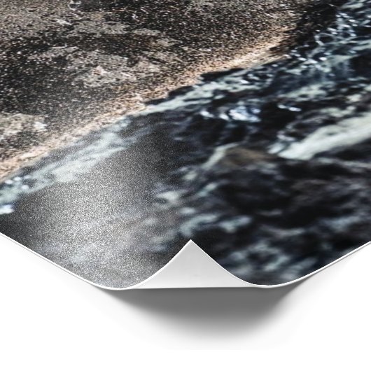 Dirte fietserrider gooit kussen foto afdruk (Hoek)