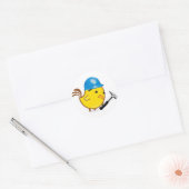 DirthRockChick Ronde Sticker (Envelop)