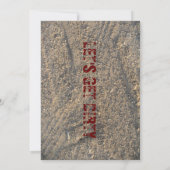 Dirty 30 30th Birthday Kaart (Achterkant)