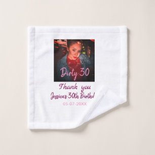 Dirty 30 Anniversaire ajouter nom rose ajouter dat