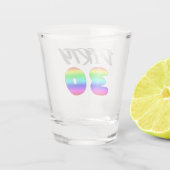 Dirty 30 Shot glass Glas (Achterkant)