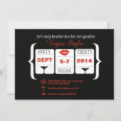 Dirty 30th Vegas Verjaardag Slot Machine Kaart (Voorkant)