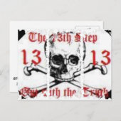 Dirty 3Tall Boxes Briefkaart (Voorkant / Achterkant)