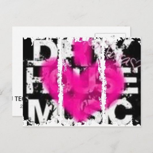 Dirty 3Tall Boxes Briefkaart (Voorkant / Achterkant)